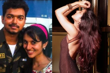 விஜய்யின் ரீல் தங்கை சஞ்சனா சாரதியின் கிளாமர் போட்டோஷூட்..