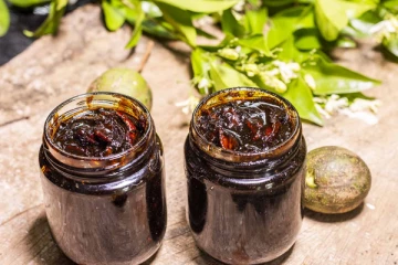 ඇම්බරැල්ලා චට්නි රෙසිපි.