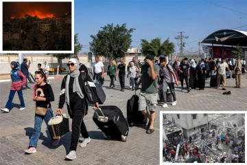 காசா எல்லை திறப்பு : குடிமக்களை வெளியேற்றும் நடவடிக்கை ஆரம்பம்!