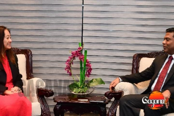 ඇමරිකානු තානාපති හා ඇමති නලින්ද අතර හමුවක්