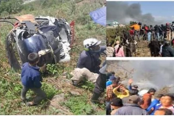 நேபாளத்தில் தரையில் விழுந்து நொறுங்கிய ஹெலிகாப்டர்: 4 சீன பயணிகள் மற்றும் விமானி உயிரிழப்பு