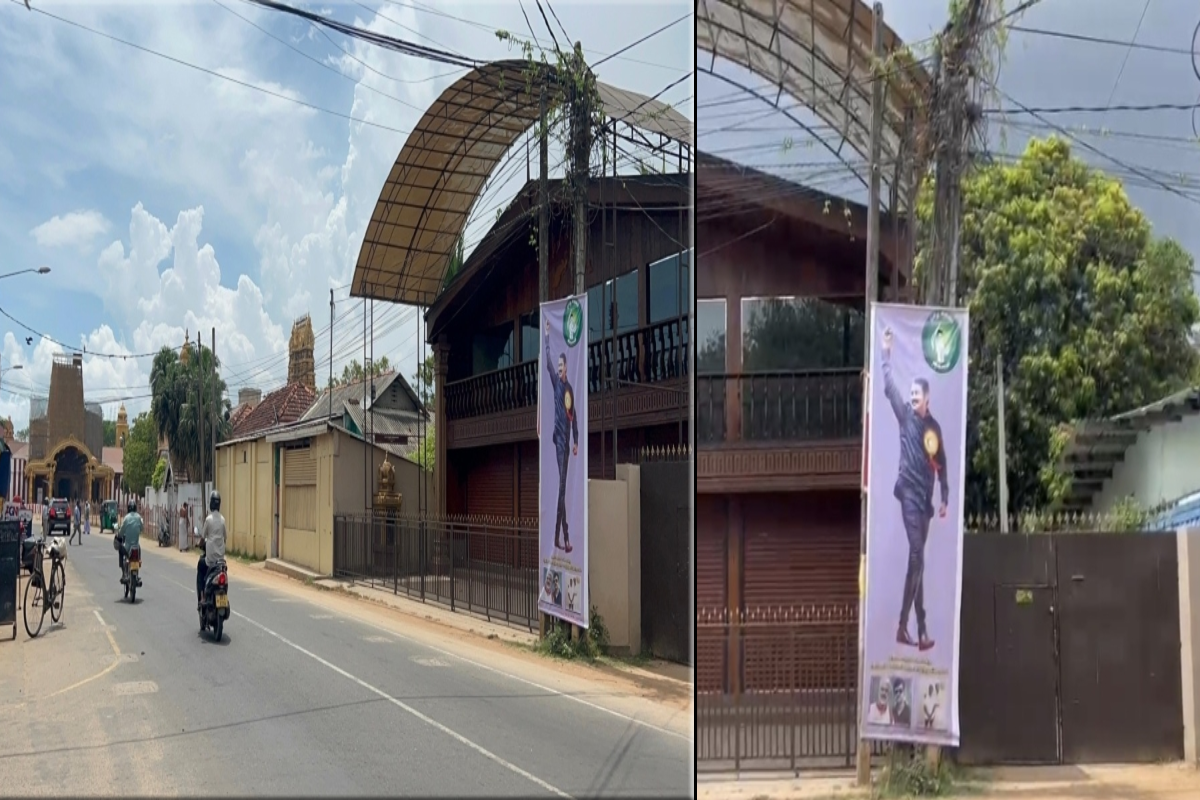 யாழ். நல்லூரில் சீமானுக்கு பாரிய பதாகை ; சூடுபிடிக்கும் தமிழக தேர்தல் | Large Banner Put Up For Seeman In Nallur Jaffna