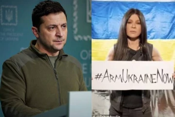 நூதன போராட்டம்... உலக மக்களுக்கு  அழைப்பு விடுத்த உக்ரைன் ஜனாதிபதி ஜெலென்ஸ்கி