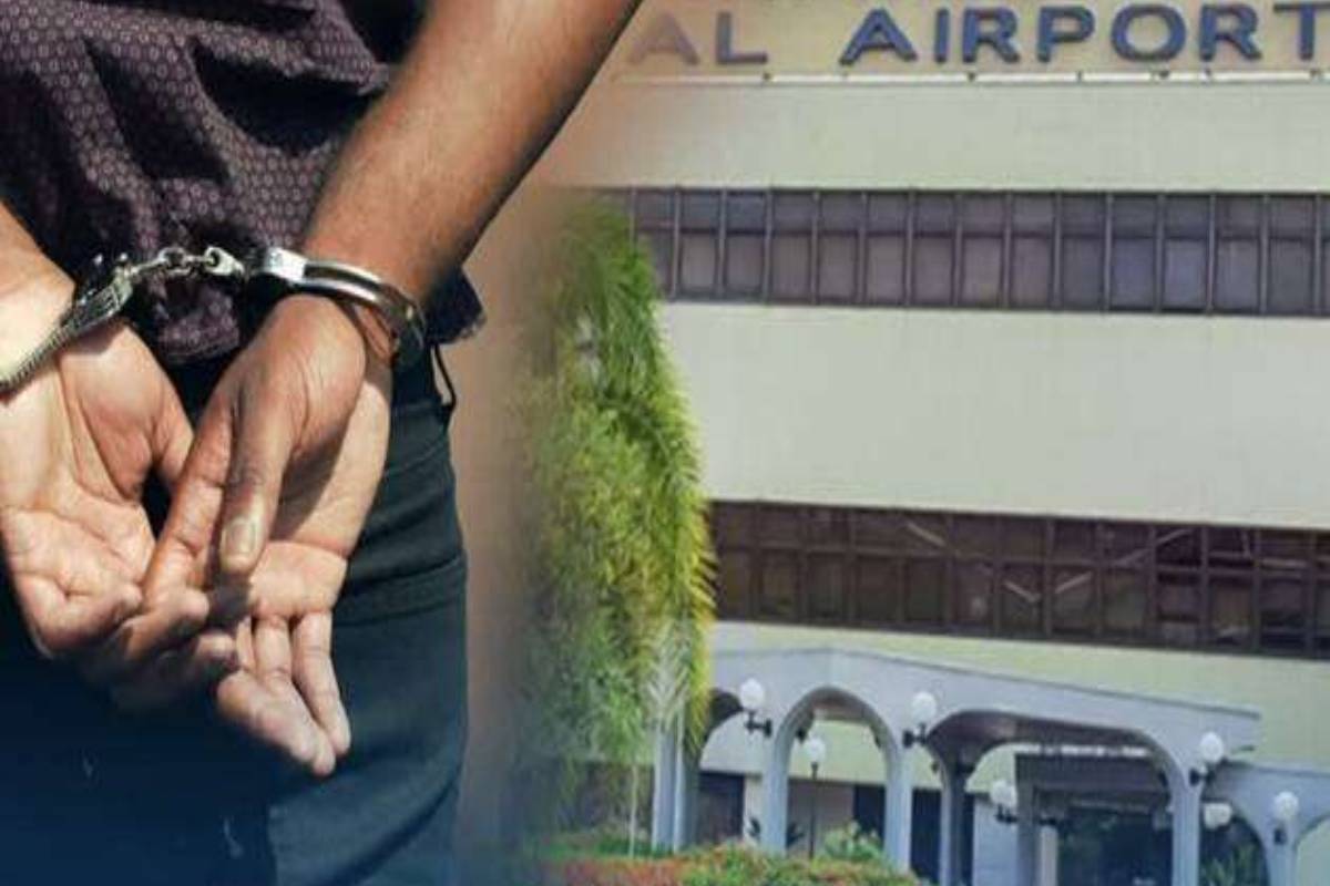 இரகசிய தகவலில் கட்டுநாயக்க விமான நிலையத்தில் இரு வெளிநாட்டவர்கள் கைது | Two Suspects Arrested At Katunayake Airport