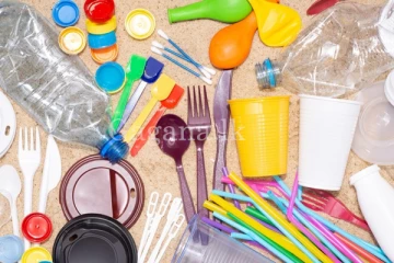 ප්ලාස්ටික් නිෂ්පාදන සඳහා තහනමක්.