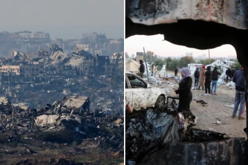 காசா மீது இஸ்ரேல் நடத்திய வான் தாக்குதல்: 54 பாலஸ்தீனியர்கள் உயிரிழப்பு