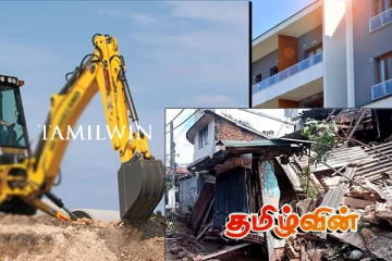 பாணந்துறையில் ஒரே நேரத்தில் இடிந்து விழுந்த ஐந்து இரண்டுமாடிக்கட்டிடங்கள்