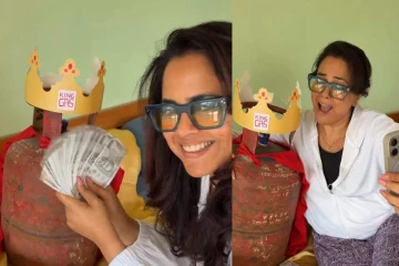 வாரணம் ஆயிரம் நடிகை கேஸ் சிலிண்டரை வைத்து செய்த அட்ராசிட்டி! வீடியோவை பாருங்க