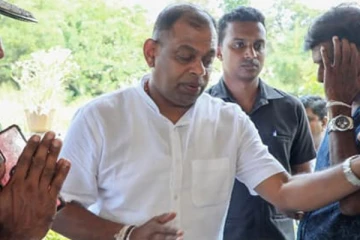 கடும் பாதுகாப்புடன் நீதிமன்ற வந்த தேசபந்து