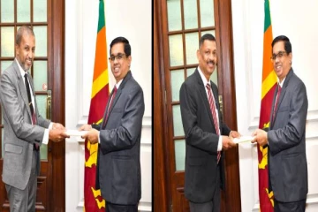 கிழக்கு மற்றும் வட மத்திய மாகாணங்களுக்கு புதிய பிரதம செயலாளர்கள் நியமிப்பு