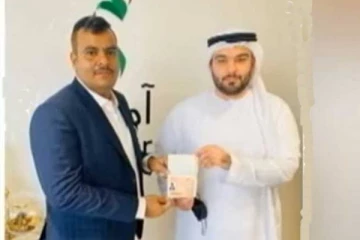 தமிழகத்தைச் சேர்ந்த இளம் தொழிலதிபரை கவுரவித்த ஐக்கிய அரசு அமீரகம்!