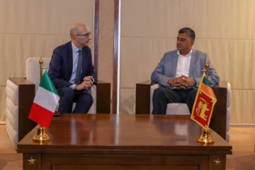 ශ්‍රී ලංකාවේ ඉතාලි තානාපති සහ ආරක්‍ෂක ලේකම් අතර විශේෂ හමුවක්