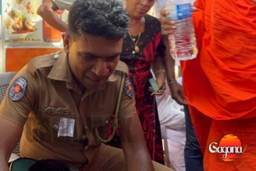 අධිකරණ භුමියේ උණුසුම ඉහලට පොලීසියටත් ප්‍රහාර [PHOTOS]