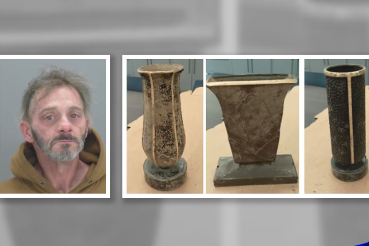 கனடாவில் மயானத்தில் தொடர் கொள்ளை ; சந்தேக நபர் கைது | Man Arrested After Thefts At Hamilton Cemetery கனடாவில் மயானத்தில் தொடர் கொள்ளை ; சந்தேக நபர் கைது | Man Arrested After Thefts At Hamilton Cemetery