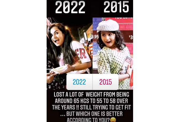 உடல் எடையை குறைத்து ஒல்லியான ஷிவாங்கி! அதுவும் எத்தனை கிலோ தெரியுமா? | Sivaangi Shares Her Weight Loss Journey