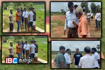 மாவீரர் நாளுக்காகத் தயாராகும் ஆட்காட்டிவெளி துயிலுமில்லத்தைப் பார்வையிட்டார் ரவிகரன் எம்.பி