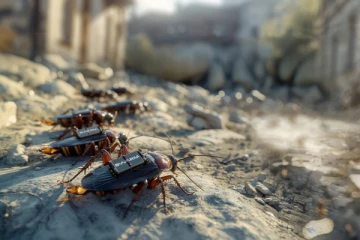 உளவு பார்க்க கரப்பான் பூச்சிகள்: ஜேர்மன் நிறுவனத்தின் திட்டம்