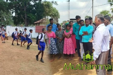 முல்லைத்தீவு பாடசாலையில் போராட்டம்: பெற்றோர் விடுத்துள்ள கோரிக்கை