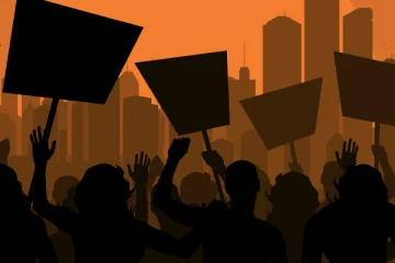 ஆர்ப்பாட்டத்தில் ஈடுபட்ட ஆசிரியர்கள்