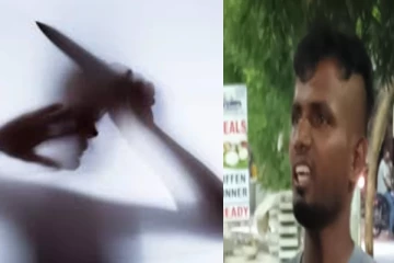 ரத்தம் வழிந்த கத்தியோடு சாலையில் அலறி கத்திய வாலிபர்? அதிர்ந்து போன மக்கள்