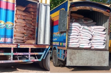 நூற்றுக்கணக்கான உர மூடைகளுடன் இருவர் கைது