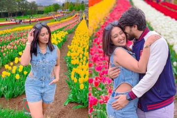 බලන්නකෝ ඒ දෙන්නා... කොහෙද මේ සන්ගිත් දිනී දෙන්නා ගිහින් තියන්නේ..(PHOTOS)