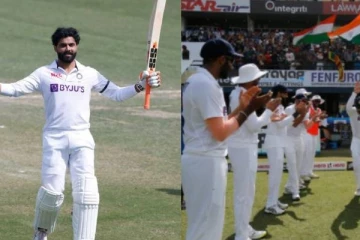 இலங்கை - இந்தியா முதல் டெஸ்ட்! ஜடேஜா அபார சதம்... 574 ரன்கள் குவித்த இந்திய அணி