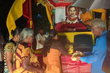 அன்னை பூபதியின் ஊர்தி பவனி -முதல்நாள் பயணம் நிறைவு