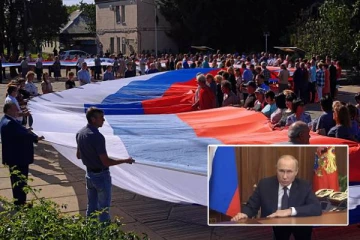 ரஷ்யாவுடன் இணைக்கப்படும் நான்கு உக்ரைனிய நகரங்கள்: ரஷ்ய ஆதரவு கிளர்ச்சியாளர்கள் உற்சாகம்