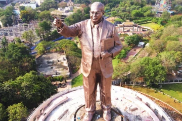 ஹைதராபாத்தில் 125 அடி உயரம் கொண்ட அம்பேத்கர் சிலை இன்று திறப்பு