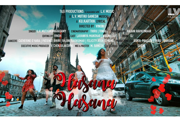 இளம் தலைமுறையினரை கவர வரும் "Hasana Hasana" பாடல் | Hasana Hasana Song By L V Muthu Ganesh