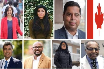 கனடா பொது தேர்தலில் போட்டியிடும் 7 தமிழர்கள்