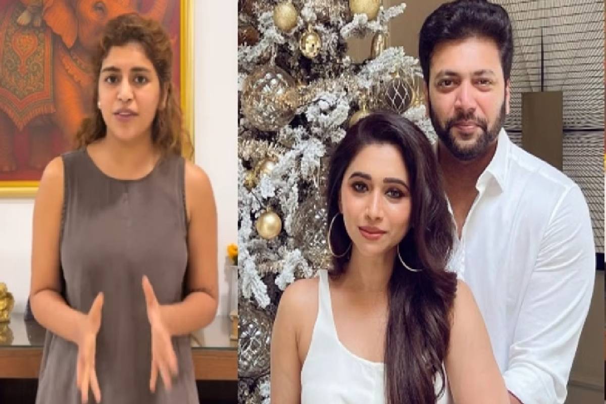 கெனிஷா விவகாரம் : தேவைப்பட்டால் ... ஆர்த்தி ரவி வெளியிட்ட பதியிட்டுள்ள அதிரடி பதிவு! | Ravi Mohan Kenisha Issue Aarti Ravi News Post