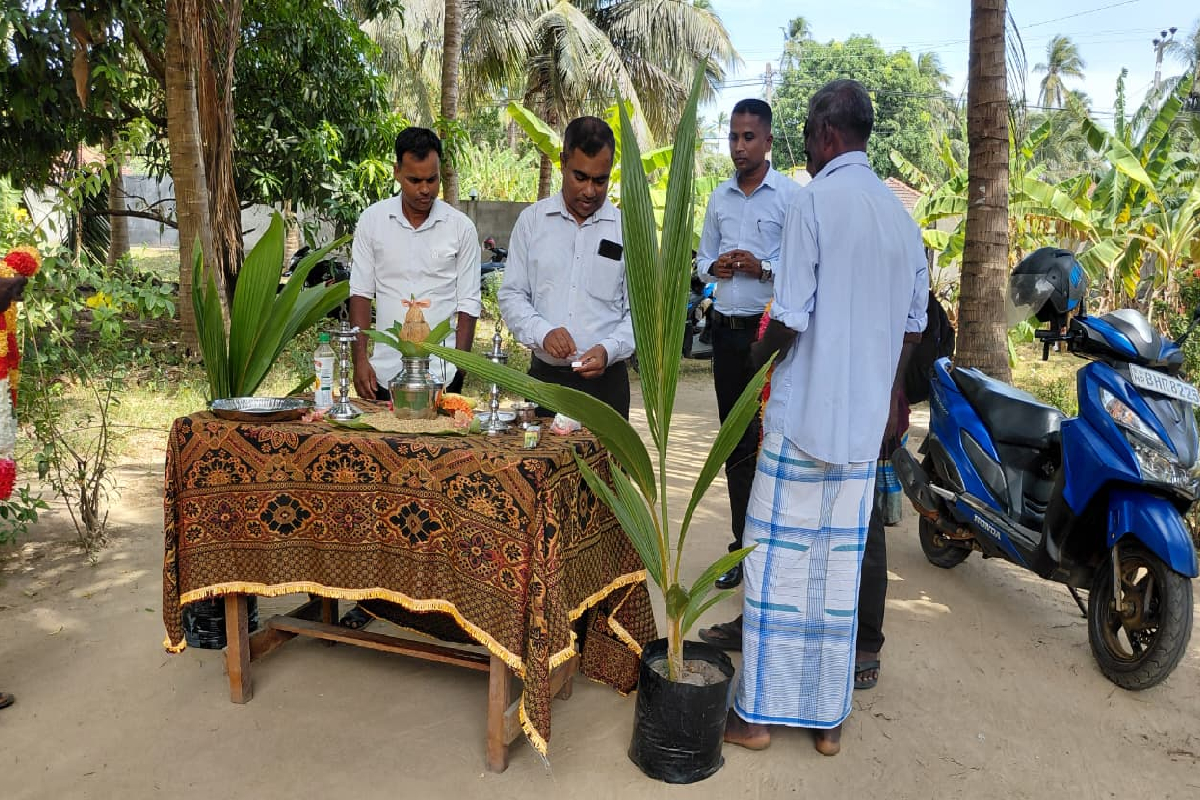 முல்லைத்தீவு மாவட்டத்தில் தென்னம்பிள்ளைகளின் வெண் ஈ கட்டுப்பாட்டு நடவடிக்கை ஆரம்பம் | Whitefly Control Measures For Coconut Seedlings முல்லைத்தீவு மாவட்டத்தில் தென்னம்பிள்ளைகளின் வெண் ஈ கட்டுப்பாட்டு நடவடிக்கை ஆரம்பம் | Whitefly Control Measures For Coconut Seedlings