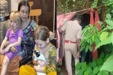 குகையில் குழந்தைகளுடன் கண்டுபிடிக்கப்பட்ட ரஷ்யப் பெண்: கணவரிடம் நீதிபதிகள் சரமாரி கேள்வி