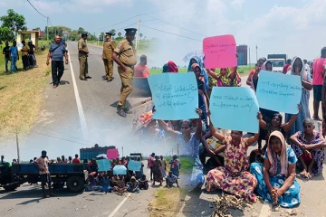 மன்னாரில் துப்பாக்கி சூடு! மக்கள் வீதியை மறித்து ஆர்ப்பாட்டம்