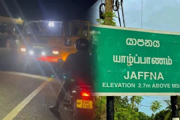 யாழில் பொலிஸாரைத் தாக்கிவிட்டு தப்பியோடிய மணல் கடத்தல்காரர்கள்