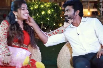 காதல் மனைவியுடன் ராஜா ராணி நடிகரின் தீபாவளி கொண்டாட்டம்: கலகலப்பான காட்சி