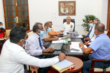 மொனராகலையில் பயிர்ச் செய்கைக்காக காணிகளை பகிர்ந்தளிப்பது தொடர்பில் கலந்துரையாடல்