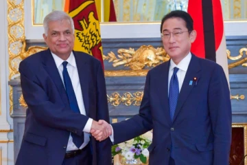 ஜப்பானிய பிரதமரை சந்தித்த ஜனாதிபதி ரணில்