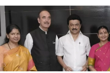 நாட்டின் சிறந்த முதலமைச்சர் மு.க ஸ்டாலின் தான் - குலாம்நபி ஆசாத் புகழாரம்!