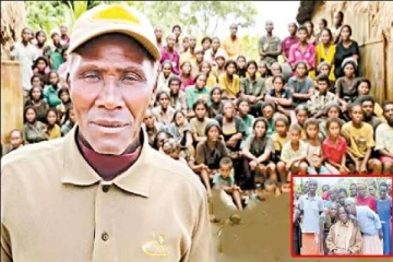 20 மனைவிகள், 104 வாரிசுகளுடன் மகிழ்வாக வாழும் அதிசய மனிதர்