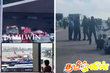இந்தியாவில் இருந்து இலங்கை வந்த விமானத்திற்கு வெடிகுண்டு அச்சுறுத்தல்