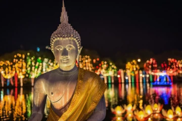 இலங்கையர்களால் கோலாகலமாக கொண்டாடப்படும் புனித வெசாக்