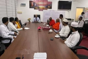 திடீரென திருகோணமலையில் ஒன்றுகூடிய சர்வ மத தலைவர்கள்!