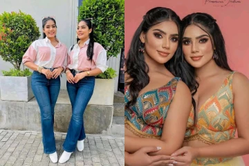 හැමෝම ආදරය කරන නිවුන් රංගන ශිල්පිණියන්.. අනූ සහ කණූ (PHOTOS)