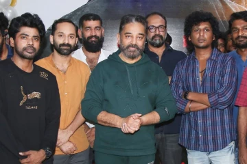 விக்ரம் ஷூட்டிங்கில் முன்னதாகவே கொண்டாடப்பட்ட கமலின் பிறந்தநாள்!