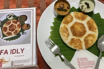 டிரெண்டாகும் FIFA இட்லி! வைரல் புகைப்படங்கள்