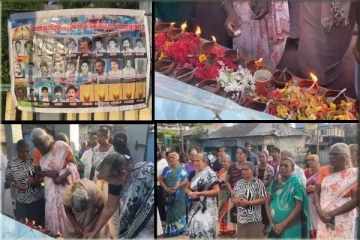யாழில் இடம்பெற்ற மண்டைதீவு படுகொலையின் 38ஆம் ஆண்டு நினைவேந்தல்