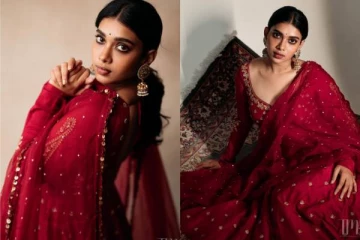 ஹோம்லி லுக்கில் அசத்தும் நாயகி துஷாரா விஜயன்.. என்ன அழகு பாருங்க